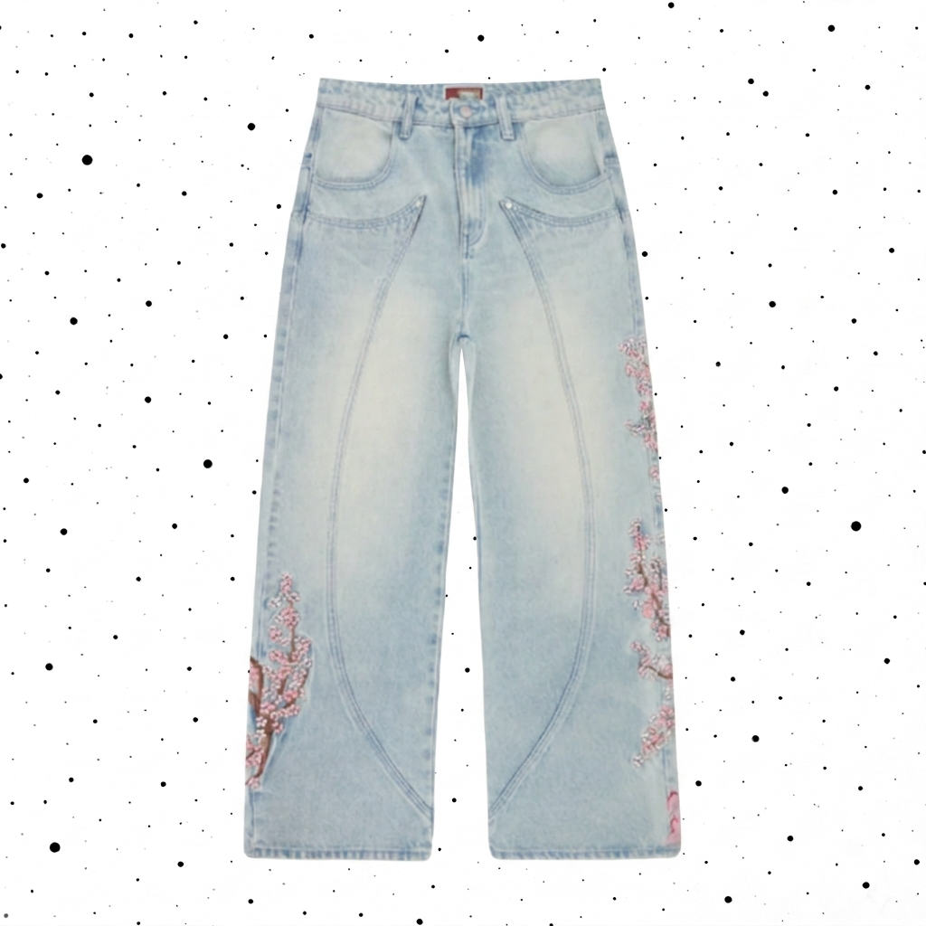 Pink Knight Pants Blue - Vendor